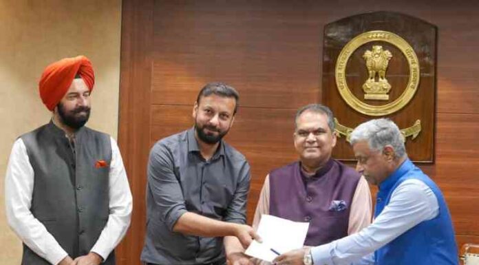 ਪੰਜਾਬ ਵਿੱਚ ਨਿਵੇਸ਼ ਦੀ ਰਫ਼ਤਾਰ ਜਾਰੀ: ਅੰਮ੍ਰਿਤਸਰ ਲਈ 400 ਕਰੋੜ ਰੁਪਏ ਦੇ ਟ੍ਰਾਈਡੈਂਟ ਹੋਟਲ ਪ੍ਰੋਜੈਕਟ ਦਾ ਐਲਾਨ: ਸੰਜੀਵ ਅਰੋੜਾ