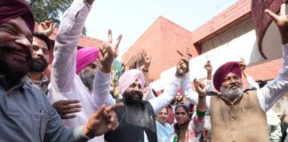 ਆਪ ਪੰਜਾਬ ਨੇ ਅਰਵਿੰਦ ਕੇਜਰੀਵਾਲ ਅਤੇ ਆਪ ਆਗੂਆਂ ਦੇ ਹੱਕ ਵਿੱਚ ਅਦਾਲਤ ਦੇ ਫੈਸਲੇ ਦਾ ਚੰਡੀਗੜ੍ਹ ਵਿੱਚ ਮਨਾਇਆ ਜਸ਼ਨ