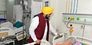 ਮੁੱਖ ਮੰਤਰੀ ਭਗਵੰਤ ਸਿੰਘ ਮਾਨ ਵੱਲੋਂ ਬਠਿੰਡਾ ਦੇ ਐਡਵਾਂਸਡ ਕੈਂਸਰ ਇੰਸਟੀਚਿਊਟ ਦਾ ਅਚਨਚੇਤ ਦੌਰਾ, ਸਹੂਲਤਾਂ ਅਤੇ ਮਰੀਜ਼ਾਂ ਦੀ ਦੇਖਭਾਲ ਦਾ ਜਾਇਜ਼ਾ ਲਿਆ