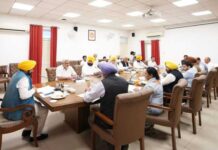 ਮੁੱਖ ਮੰਤਰੀ ਭਗਵੰਤ ਸਿੰਘ ਮਾਨ ਦੀ ਅਗਵਾਈ ਵਿੱਚ ਵਜ਼ਾਰਤ ਵੱਲੋਂ ਦਰਿਆਵਾਂ, ਚੋਆਂ ਅਤੇ ਸੇਮ ਨਾਲਿਆਂ ’ਚੋਂ ਗਾਰ ਕੱਢਣ ਲਈ ਹਰੀ ਝੰਡੀ