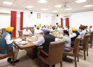 ਮੁੱਖ ਮੰਤਰੀ ਭਗਵੰਤ ਸਿੰਘ ਮਾਨ ਦੀ ਅਗਵਾਈ ਵਿੱਚ ਵਜ਼ਾਰਤ ਵੱਲੋਂ ਦਰਿਆਵਾਂ, ਚੋਆਂ ਅਤੇ ਸੇਮ ਨਾਲਿਆਂ ’ਚੋਂ ਗਾਰ ਕੱਢਣ ਲਈ ਹਰੀ ਝੰਡੀ