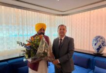 ਪੰਜਾਬ ਦੇ ਉਦਯੋਗਿਕ ਵਿਕਾਸ ਨੂੰ ਹੁਲਾਰਾ ਦੇਣ ਅਤੇ ਆਲਮੀ ਨਿਵੇਸ਼ ਨੂੰ ਆਕਰਸ਼ਿਤ ਕਰਨ ਲਈ ਮੁੱਖ ਮੰਤਰੀ ਭਗਵੰਤ ਸਿੰਘ ਮਾਨ ਅੱਜ ਤੋਂ ਨੀਦਰਲੈਂਡ ਦੇ ਦੌਰੇ ‘ਤੇ