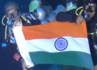 ਤਿੰਨ ਭਾਰਤੀ ਗੋਤਾਖੋਰਾਂ ਨੇ ਰਚਿਆ ਲਕਸ਼ਦੀਪ ‘ਚ ਇਤਿਹਾਸ