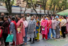 ਬੰਗਾਲ ਵਿੱਚ ਸਵੇਰੇ 11 ਵਜੇ ਤੱਕ ਦਰਜ ਕੀਤੀ ਗਈ 39.97% ਵੋਟਿੰਗ