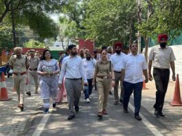 ਮੁੱਖ ਮੰਤਰੀ ਭਗਵੰਤ ਸਿੰਘ ਮਾਨ ਦੀ ‘ਸ਼ੁਕਰਾਨਾ ਯਾਤਰਾ’ ਤਹਿਤ ਕੱਲ੍ਹ ਸਵੇਰੇ 8 ਵਜੇ ਜਲੰਧਰ ਸੈਂਟਰਲ ਤੋਂ ਵਿਸ਼ੇਸ਼ ਪ੍ਰੋਗਰਾਮ, ਨਿਤਿਨ ਕੋਹਲੀ, ਡੀਸੀ ਵਰਜੀਤ ਵਾਲੀਆ ਅਤੇ ਪੁਲਿਸ ਕਮਿਸ਼ਨਰ ਧਨਪ੍ਰੀਤ ਕੌਰ ਵੱਲੋਂ ਕੀਤਾ ਗਿਆ ਨਿਰੀਖਣ