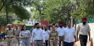 ਮੁੱਖ ਮੰਤਰੀ ਭਗਵੰਤ ਸਿੰਘ ਮਾਨ ਦੀ ‘ਸ਼ੁਕਰਾਨਾ ਯਾਤਰਾ’ ਤਹਿਤ ਕੱਲ੍ਹ ਸਵੇਰੇ 8 ਵਜੇ ਜਲੰਧਰ ਸੈਂਟਰਲ ਤੋਂ ਵਿਸ਼ੇਸ਼ ਪ੍ਰੋਗਰਾਮ, ਨਿਤਿਨ ਕੋਹਲੀ, ਡੀਸੀ ਵਰਜੀਤ ਵਾਲੀਆ ਅਤੇ ਪੁਲਿਸ ਕਮਿਸ਼ਨਰ ਧਨਪ੍ਰੀਤ ਕੌਰ ਵੱਲੋਂ ਕੀਤਾ ਗਿਆ ਨਿਰੀਖਣ