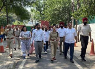 ਮੁੱਖ ਮੰਤਰੀ ਭਗਵੰਤ ਸਿੰਘ ਮਾਨ ਦੀ ‘ਸ਼ੁਕਰਾਨਾ ਯਾਤਰਾ’ ਤਹਿਤ ਕੱਲ੍ਹ ਸਵੇਰੇ 8 ਵਜੇ ਜਲੰਧਰ ਸੈਂਟਰਲ ਤੋਂ ਵਿਸ਼ੇਸ਼ ਪ੍ਰੋਗਰਾਮ, ਨਿਤਿਨ ਕੋਹਲੀ, ਡੀਸੀ ਵਰਜੀਤ ਵਾਲੀਆ ਅਤੇ ਪੁਲਿਸ ਕਮਿਸ਼ਨਰ ਧਨਪ੍ਰੀਤ ਕੌਰ ਵੱਲੋਂ ਕੀਤਾ ਗਿਆ ਨਿਰੀਖਣ