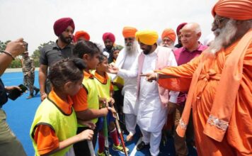 ਮੁੱਖ ਮੰਤਰੀ ਭਗਵੰਤ ਸਿੰਘ ਮਾਨ ਨੇ ਜਲੰਧਰ ਵਿੱਚ ਖੇਡਾਂ ਨੂੰ ਉਤਸ਼ਾਹਿਤ ਕਰਨ ਲਈ ਦਿੱਤਾ ਵੱਡਾ ਤੋਹਫ਼ਾ, ਪਿੰਡ ਸੀਚੇਵਾਲ ਦੇ ਸੰਤ ਅਵਤਾਰ ਸਿੰਘ ਮੈਮੋਰੀਅਲ ਹਾਕੀ ਸਟੇਡੀਅਮ ਵਿਖੇ ਐਸਟ੍ਰੋਟਰਫ ਦਾ ਕੀਤਾ ਉਦਘਾਟਨ