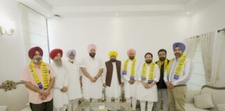 ਮਜੀਠਾ ਵਿੱਚ ਕਾਂਗਰਸ ਨੂੰ ਵੱਡਾ ਝਟਕਾ, ਕਈ ਆਗੂ ‘ਆਪ’ ਵਿੱਚ ਹੋਏ ਸ਼ਾਮਲ