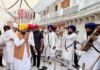ਮੁੱਖ ਮੰਤਰੀ ਭਗਵੰਤ ਸਿੰਘ ਮਾਨ ਨੇ ਸ੍ਰੀ ਹਰਿਮੰਦਰ ਸਾਹਿਬ ਵਿਖੇ ਮੱਥਾ ਟੇਕਿਆ, ਬੇਅਦਬੀ ਵਿਰੋਧੀ ਇਤਿਹਾਸਕ ਕਾਨੂੰਨ ਬਣਾਉਣ ਦੀ ਸੋਝੀ ਤੇ ਬਲ ਬਖ਼ਸ਼ਣ ਲਈ ਪ੍ਰਮਾਤਮਾ ਦਾ ਸ਼ੁਕਰਾਨਾ ਕੀਤਾ