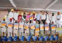 ਭਗਵੰਤ ਮਾਨ ਸਰਕਾਰ ਦੀ ਇਤਿਹਾਸਕ ਪਹਿਲ, ਪੰਜਾਬ ਦੇ 40 ਲੱਖ ਗਰੀਬ-ਦਲਿਤ-ਪੱਛੜੇ ਵਰਗ ਦੇ ਪਰਿਵਾਰਾਂ ਨੂੰ ਮੁਫਤ ਰਾਸ਼ਨ ਕਿੱਟ ਮਿਲਣੀ ਸ਼ੁਰੂ