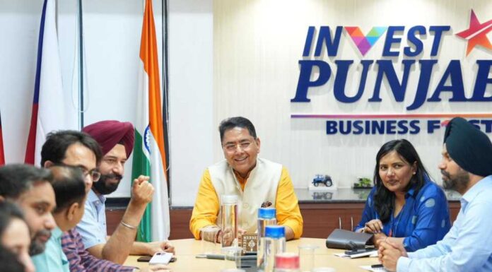 ਅਮਨ ਅਰੋੜਾ ਨੇ ਉਦਯੋਗ ਅਤੇ ਵਣਜ ਮੰਤਰੀ ਵਜੋਂ ਅਹੁਦਾ ਸੰਭਾਲਿਆ