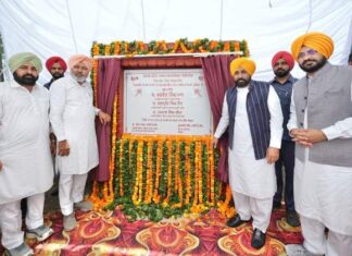 ਭਗਵੰਤ ਮਾਨ ਸਰਕਾਰ ਵੱਲੋਂ ਪਿੰਡ ਸਤੌਜ ਤੋਂ ਬਿਜਲੀ ਦੀਆਂ ਤਾਰਾਂ ਅੰਡਰਗਰਾਊਂਡ ਕਰਨ ਦੇ ਪ੍ਰਾਜੈਕਟ ਦੀ ਸ਼ੁਰੂਆਤ, ਪਿੰਡਾਂ ਨੂੰ ਖੰਭਿਆਂ ਤੋਂ ਮੁਕਤ ਕਰਨ ਨਾਲ ਪੰਜਾਬ ਦੇ ਕਿਸਾਨਾਂ ਨੂੰ ਵੱਡੀ ਰਾਹਤ ਮਿਲੇਗੀ