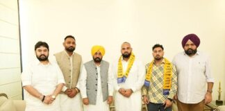 ਵਿਸ਼ਵ ਪ੍ਰਸਿੱਧ ਕਬੱਡੀ ਖਿਡਾਰੀ ਸੰਦੀਪ ਲੁੱਧੜ ਸਾਥੀਆਂ ਸਮੇਤ ‘ਆਪ’ ਵਿੱਚ ਸ਼ਾਮਲ