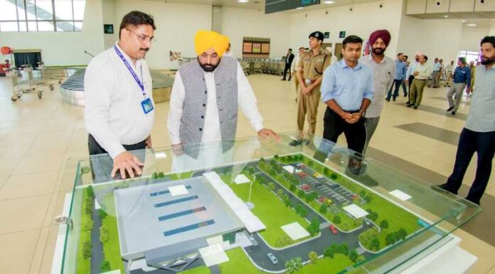 ਹਲਵਾਰਾ ਹਵਾਈ ਅੱਡੇ ਦਾ ਨਾਂ ਸ਼ਹੀਦ ਕਰਤਾਰ ਸਿੰਘ ਸਰਾਭਾ ਦੇ ਨਾਮ ਉਤੇ ਹੋਵੇ: ਭਗਵੰਤ ਸਿੰਘ ਮਾਨ