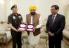 ਮੁੱਖ ਮੰਤਰੀ ਭਗਵੰਤ ਸਿੰਘ ਮਾਨ ਨੇ ਪੱਛਮੀ ਕਮਾਂਡ ਦੇ ਆਰਮੀ ਕਮਾਂਡਰ ਨਾਲ ਸਰਹੱਦੀ ਸੁਰੱਖਿਆ, ਰਾਹਤ ਕਾਰਜਾਂ ਅਤੇ ਆਪਰੇਸ਼ਨਲ ਤਿਆਰੀਆਂ ਬਾਰੇ ਵਿਚਾਰ-ਵਟਾਂਦਰਾ ਕੀਤਾ