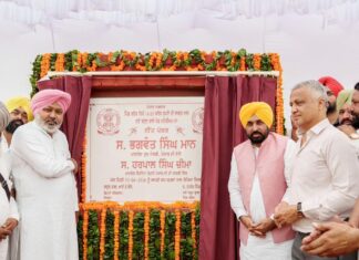 ਮੁੱਖ ਮੰਤਰੀ ਭਗਵੰਤ ਸਿੰਘ ਮਾਨ ਨੇ 14.63 ਕਰੋੜ ਰੁਪਏ ਦੇ ਖੇਡ ਸਟੇਡੀਅਮ ਦਾ ਨੀਂਹ ਪੱਥਰ ਰੱਖਿਆ ਤਾਂ ਜੋ ਨੌਜਵਾਨਾਂ ਦੀ ਊਰਜਾ ਨੂੰ ਸੇਧ ਦਿੱਤੀ ਜਾ ਸਕੇ ਅਤੇ ਪੰਜਾਬ ਸਿਹਤਮੰਦ ਬਣ ਸਕੇ