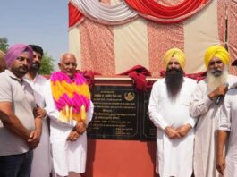 ਜਲ ਸਰੋਤ ਮੰਤਰੀ ਬਰਿੰਦਰ ਕੁਮਾਰ ਗੋਇਲ ਵੱਲੋਂ 13 ਕਰੋੜ ਰੁਪਏ ਦੇ ਸਿੰਚਾਈ ਪ੍ਰਾਜੈਕਟਾਂ ਦੀ ਸ਼ੁਰੂਆਤ