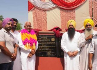 ਜਲ ਸਰੋਤ ਮੰਤਰੀ ਬਰਿੰਦਰ ਕੁਮਾਰ ਗੋਇਲ ਵੱਲੋਂ 13 ਕਰੋੜ ਰੁਪਏ ਦੇ ਸਿੰਚਾਈ ਪ੍ਰਾਜੈਕਟਾਂ ਦੀ ਸ਼ੁਰੂਆਤ