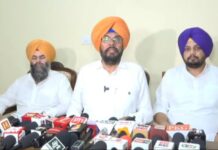 ਭਾਜਪਾ ਆਗੂ ਦੇ ਬੇਟੇ ਦੀ ਭਾਰੀ ਮਾਤਰਾ ਵਿੱਚ ਹਥਿਆਰਾਂ ਨਾਲ ਗ੍ਰਿਫ਼ਤਾਰੀ ਭਗਵਾ ਪਾਰਟੀ ਦਾ ਪੰਜਾਬ ਦੀ ਸ਼ਾਂਤੀ ਅਤੇ ਭਾਈਚਾਰਕ ਸਾਂਝ ਨੂੰ ਭੰਗ ਕਰਨ ਦਾ ਜਿਊਂਦਾ-ਜਾਗਦਾ ਸਬੂਤ: ਕੁਲਦੀਪ ਧਾਲੀਵਾਲ