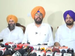 ਭਾਜਪਾ ਆਗੂ ਦੇ ਬੇਟੇ ਦੀ ਭਾਰੀ ਮਾਤਰਾ ਵਿੱਚ ਹਥਿਆਰਾਂ ਨਾਲ ਗ੍ਰਿਫ਼ਤਾਰੀ ਭਗਵਾ ਪਾਰਟੀ ਦਾ ਪੰਜਾਬ ਦੀ ਸ਼ਾਂਤੀ ਅਤੇ ਭਾਈਚਾਰਕ ਸਾਂਝ ਨੂੰ ਭੰਗ ਕਰਨ ਦਾ ਜਿਊਂਦਾ-ਜਾਗਦਾ ਸਬੂਤ: ਕੁਲਦੀਪ ਧਾਲੀਵਾਲ