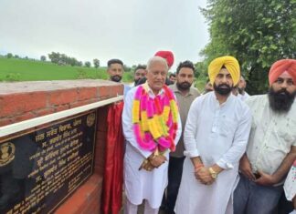 ਸ਼ੁਤਰਾਣਾ ਹਲਕੇ ਦੇ 56 ਪਿੰਡਾਂ ਦੀ 68,500 ਏਕੜ ਜ਼ਮੀਨ ਨੂੰ ਮਿਲਿਆ ਸਿੰਚਾਈ ਲਈ ਨਹਿਰੀ ਪਾਣੀ: ਬਰਿੰਦਰ ਕੁਮਾਰ ਗੋਇਲ