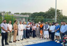 ਹਾਕੀ ਪੰਜਾਬ ਦੇ ਪ੍ਰਧਾਨ ਨਿਤਿਨ ਕੋਹਲੀ ਵੱਲੋਂ ਓਲੰਪੀਅਨ ਮਨਪ੍ਰੀਤ ਸਿੰਘ ਦਾ ਸ਼ਾਨਦਾਰ ਸਵਾਗਤ 413 ਮੈਚਾਂ ਦਾ ਵਿਸ਼ਵ ਰਿਕਾਰਡ ਬਣਾਉਣ ‘ਤੇ ਦਿੱਤੀ ਵਧਾਈ ਮਨਪ੍ਰੀਤ ਨੇ ਪੰਜਾਬ ਸਰਕਾਰ ਦੇ ਸਹਿਯੋਗ ਲਈ ਕੀਤਾ ਵਿਸ਼ੇਸ਼ ਧੰਨਵਾਦ