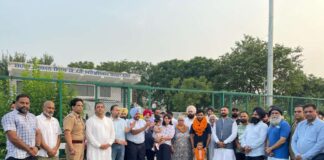 ਹਾਕੀ ਪੰਜਾਬ ਦੇ ਪ੍ਰਧਾਨ ਨਿਤਿਨ ਕੋਹਲੀ ਵੱਲੋਂ ਓਲੰਪੀਅਨ ਮਨਪ੍ਰੀਤ ਸਿੰਘ ਦਾ ਸ਼ਾਨਦਾਰ ਸਵਾਗਤ 413 ਮੈਚਾਂ ਦਾ ਵਿਸ਼ਵ ਰਿਕਾਰਡ ਬਣਾਉਣ ‘ਤੇ ਦਿੱਤੀ ਵਧਾਈ ਮਨਪ੍ਰੀਤ ਨੇ ਪੰਜਾਬ ਸਰਕਾਰ ਦੇ ਸਹਿਯੋਗ ਲਈ ਕੀਤਾ ਵਿਸ਼ੇਸ਼ ਧੰਨਵਾਦ