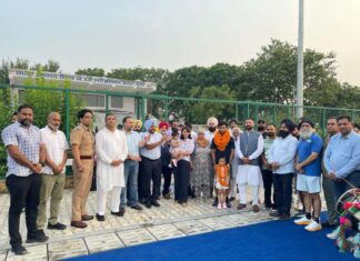ਹਾਕੀ ਪੰਜਾਬ ਦੇ ਪ੍ਰਧਾਨ ਨਿਤਿਨ ਕੋਹਲੀ ਵੱਲੋਂ ਓਲੰਪੀਅਨ ਮਨਪ੍ਰੀਤ ਸਿੰਘ ਦਾ ਸ਼ਾਨਦਾਰ ਸਵਾਗਤ 413 ਮੈਚਾਂ ਦਾ ਵਿਸ਼ਵ ਰਿਕਾਰਡ ਬਣਾਉਣ ‘ਤੇ ਦਿੱਤੀ ਵਧਾਈ ਮਨਪ੍ਰੀਤ ਨੇ ਪੰਜਾਬ ਸਰਕਾਰ ਦੇ ਸਹਿਯੋਗ ਲਈ ਕੀਤਾ ਵਿਸ਼ੇਸ਼ ਧੰਨਵਾਦ