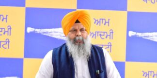 ਭਾਜਪਾ-ਅਕਾਲੀ ਸਰਕਾਰ ਪੰਜਾਬ ਦੀ ਸੁਰੱਖਿਆ ਵਿੱਚ ਨਾਕਾਮ ਰਹੀ,ਉਨ੍ਹਾਂ ਦੇ ਰਾਜ ਦੌਰਾਨ ਸ੍ਰੀ ਗੁਰੂ ਗ੍ਰੰਥ ਸਾਹਿਬ ਜੀ ਚੋਰੀ ਹੋਏ ਅਤੇ ਬੇਅਦਬੀ ਦੀਆਂ ਬਾਰ-ਬਾਰ ਘਟਨਾਵਾਂ ਵਾਪਰੀਆਂ: ਮਨਵਿੰਦਰ ਸਿੰਘ ਗਿਆਸਪੁਰਾ