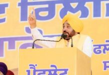 ਸੀਐਮ ਭਗਵੰਤ ਮਾਨ ਨੇ ਲਾਂਚ ਕੀਤਾ ਚੋਣ ਪੈਂਫਲੇਟ, ਘਰ-ਘਰ ਲੈ ਕੇ ਜਾਣਗੇ ਲੱਖਾਂ ‘ਆਪ’ ਵਰਕਰ