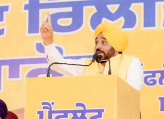 ਸੀਐਮ ਭਗਵੰਤ ਮਾਨ ਨੇ ਲਾਂਚ ਕੀਤਾ ਚੋਣ ਪੈਂਫਲੇਟ, ਘਰ-ਘਰ ਲੈ ਕੇ ਜਾਣਗੇ ਲੱਖਾਂ ‘ਆਪ’ ਵਰਕਰ