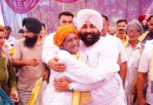 ਹਲਕਾ ਸ਼੍ਰੀ ਅਨੰਦਪੁਰ ਸਾਹਿਬ ਚ’ ਗੂੰਜਿਆ ਭਗਵੰਤ ਮਾਨ ਦੁਬਾਰਾ ਦਾ ਨਾਅਰਾ