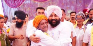 ਹਲਕਾ ਸ਼੍ਰੀ ਅਨੰਦਪੁਰ ਸਾਹਿਬ ਚ’ ਗੂੰਜਿਆ ਭਗਵੰਤ ਮਾਨ ਦੁਬਾਰਾ ਦਾ ਨਾਅਰਾ