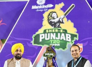 ਮੁੱਖ ਮੰਤਰੀ ਭਗਵੰਤ ਸਿੰਘ ਮਾਨ ਨੇ ਪੰਜਾਬ ਦੀ ਪਹਿਲੀ ਸ਼ੇਰ-ਏ-ਪੰਜਾਬ ਟੀ-20 ਕ੍ਰਿਕਟ ਲੀਗ ਦਾ ਕੀਤਾ ਉਦਘਾਟਨ; ਕਿਹਾ, ਇਹ ਲੀਗ ਪੰਜਾਬ ਦੀ ਕ੍ਰਿਕਟ ਪ੍ਰਤਿਭਾ ਨੂੰ ਨਿਖਾਰੇਗੀ