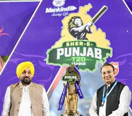 ਮੁੱਖ ਮੰਤਰੀ ਭਗਵੰਤ ਸਿੰਘ ਮਾਨ ਨੇ ਪੰਜਾਬ ਦੀ ਪਹਿਲੀ ਸ਼ੇਰ-ਏ-ਪੰਜਾਬ ਟੀ-20 ਕ੍ਰਿਕਟ ਲੀਗ ਦਾ ਕੀਤਾ ਉਦਘਾਟਨ; ਕਿਹਾ, ਇਹ ਲੀਗ ਪੰਜਾਬ ਦੀ ਕ੍ਰਿਕਟ ਪ੍ਰਤਿਭਾ ਨੂੰ ਨਿਖਾਰੇਗੀ