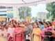ਅਕਾਲੀ ਦਲ ਦੇ ਦਫ਼ਤਰ ਵਿੱਚ ਬਜ਼ੁਰਗ ਦਲਿਤ ਔਰਤ ਨਾਲ ਕੁੱਟਮਾਰ ਖ਼ਿਲਾਫ਼ ਆਪ ਮਹਿਲਾ ਵਿੰਗ ਵੱਲੋਂ ਸਮਰਾਲਾ ‘ਚ ਭਾਰੀ ਰੋਸ ਪ੍ਰਦਰਸ਼ਨ