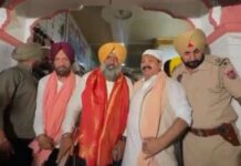 ਪੰਜਾਬ ਕਾਂਗਰਸ ਪ੍ਰਧਾਨ ਪਰਗਟ ਸਿੰਘ ਡੇਰਾ ਸੱਚਖੰਡ ਬੱਲਾਂ ਵਿਖੇ ਹੋਏ ਨਤਮਸਤਕ, ਸੰਤ ਨਿਰੰਜਨ ਦਾਸ ਜੀ ਨਾਲ ਕੀਤੀ ਮੁਲਾਕਾਤ